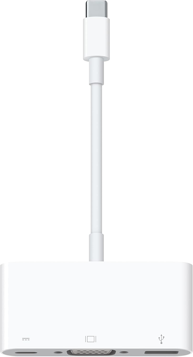 Apple MJ1L2AM/A USB-C VGA Multiport Adapter - Mac iPad Pro