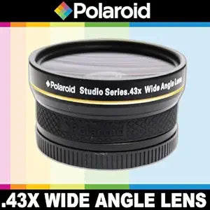 Polaroid PLWAL-127 .43x Wide Angle Lens with Macro