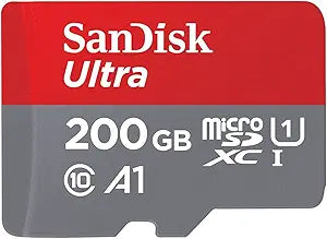SanDisk SDSQUAR-200G-GN6MA 200GB Ultra microSDXC Card — main product image