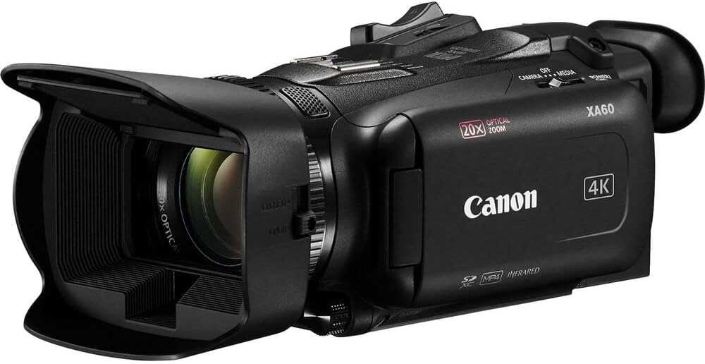 Canon 5733C002 XA60 4K Professional Camcorder Bundle