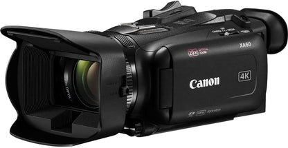 Canon 5733C002 XA60 4K Professional Camcorder Bundle