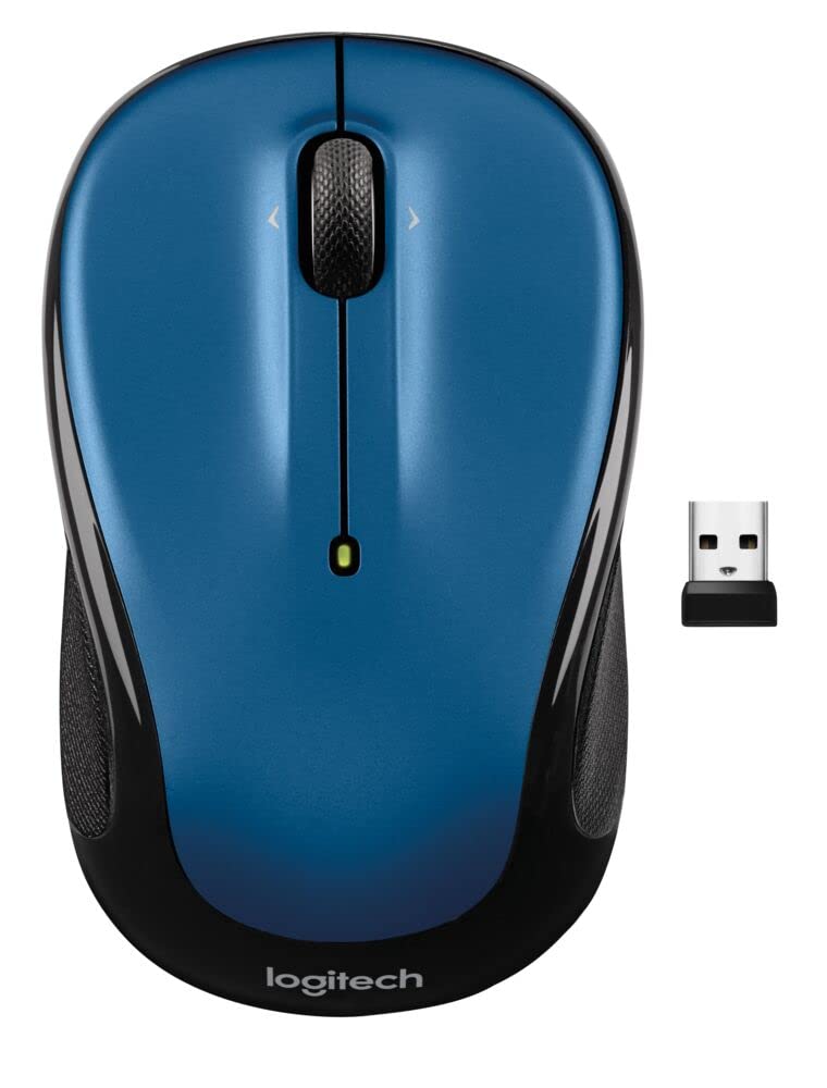 Logitech 910-006829 Wireless Optical Mouse - Blue