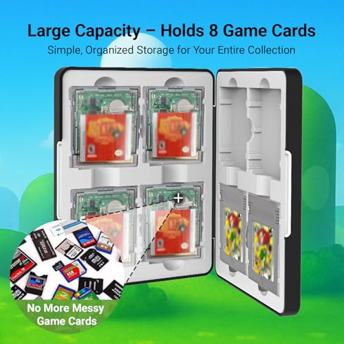 QUBAMG Game Boy Cartridge Case with Magnetic Hard Shell — main product image