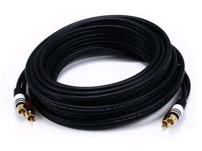 Monoprice 105347 Premium RCA Audio Cable - 10ft