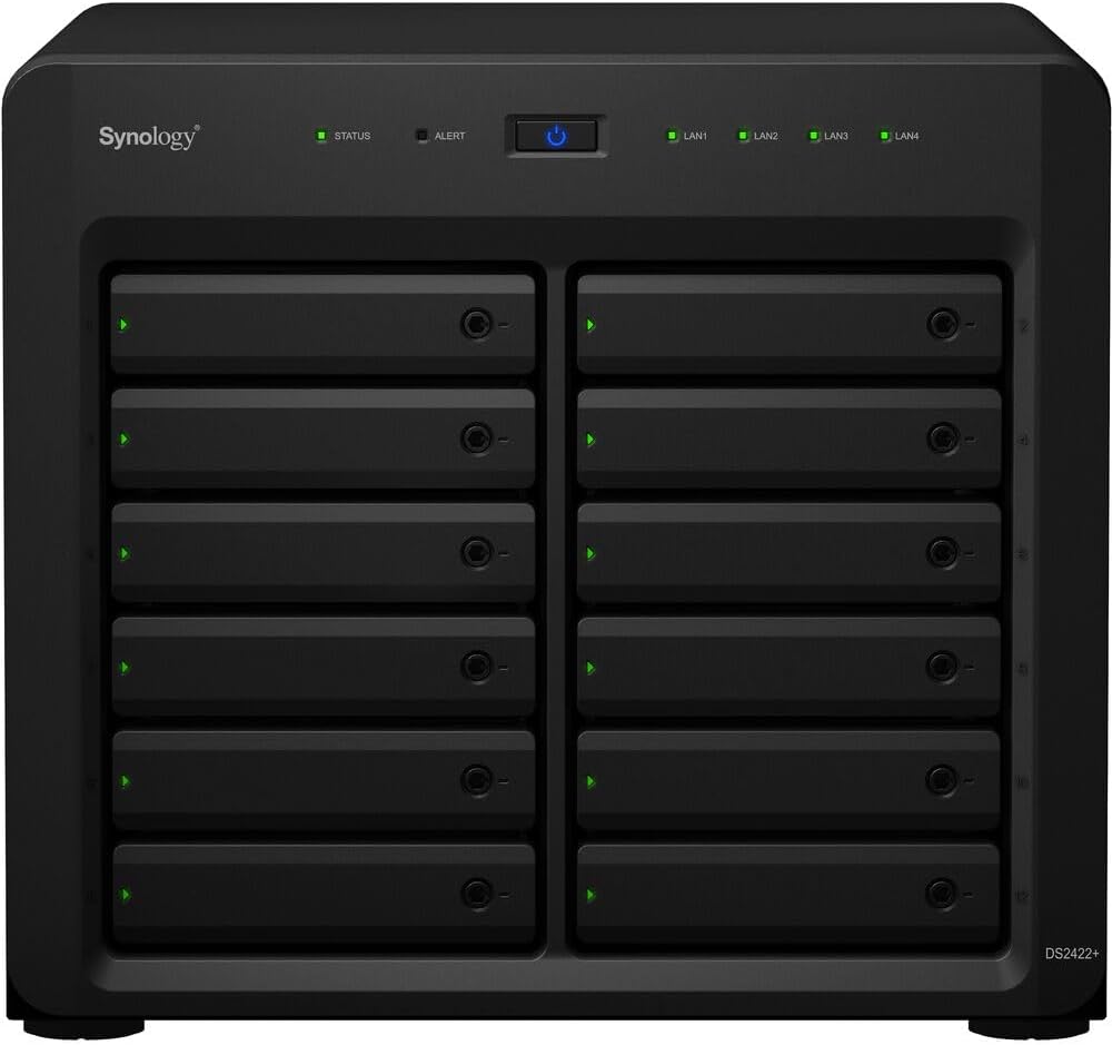 Synology DS2422+ DiskStation NAS Server 240TB