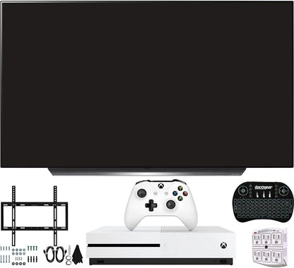 LG E1LGOLED65C9 65-Inch 4K Smart OLED TV Bundle