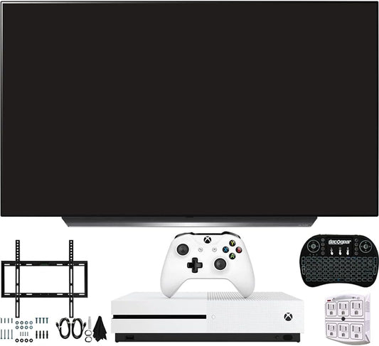 LG E1LGOLED65C9 65-Inch 4K Smart OLED TV Bundle