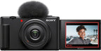 Sony ZV1F/B Vlogging Camera Bundle Black Renewed