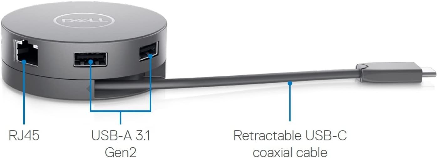 Dell DA310 7-in-1 USB-C Multiport Adapter