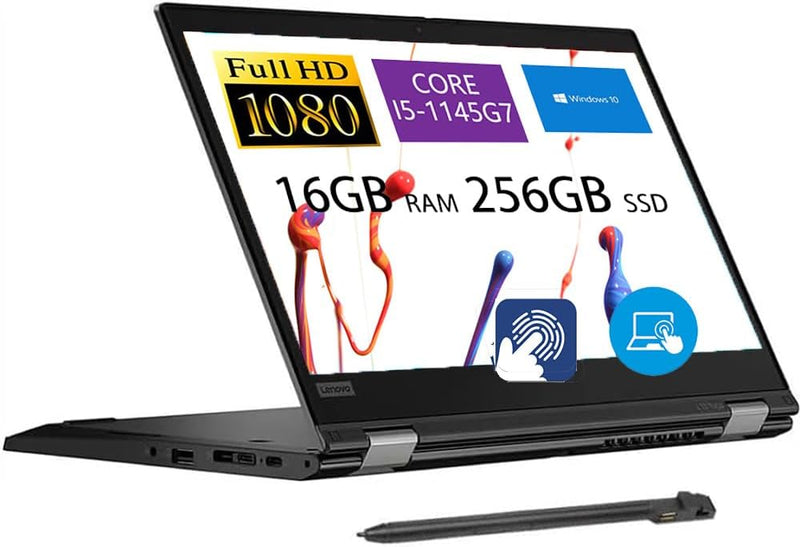 Lenovo I7 ThinkPad L13 Yoga: i5, 16GB, 256GB SSD, Touchscreen (Renewed) — main product image