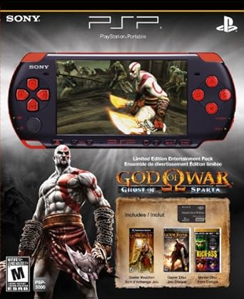 Sony PlayStation Portable God of War Edition (Renewed)