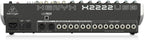 Behringer X2222USB Xenyx 22-Input USB Effects Mixer