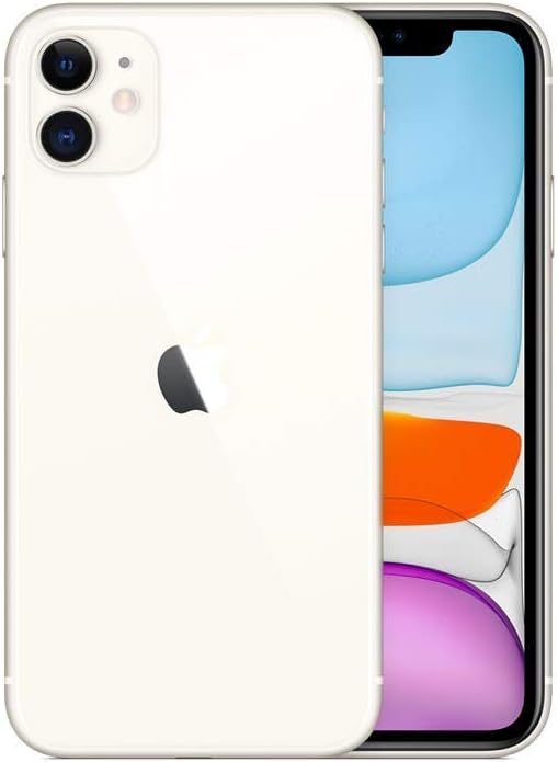 Apple iPhone 11 128GB White Unlocked (Renewed)