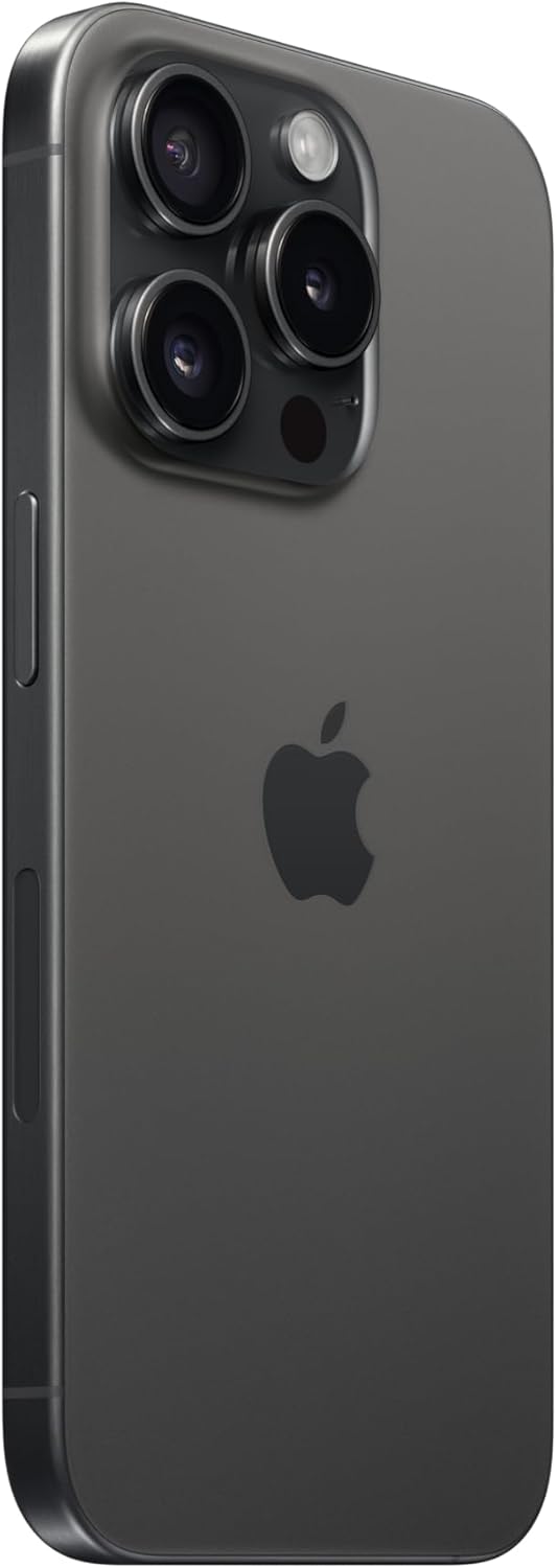 Apple MTQM3LL/A iPhone 15 Pro - 128GB Black Titanium (Unlocked)