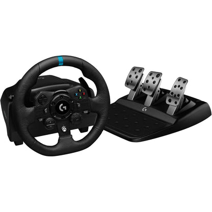 Logitech G923 Racing Wheel, HyperX Headset, Webcam Bundle