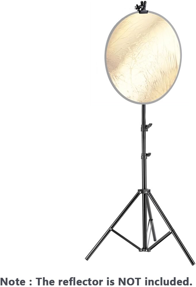 Neewer 90091376 6ft Photography Light Stand with Reflector Clamp