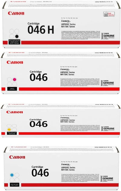 Canon 46 Toner Cartridge - High Yield Black & Color 4-Pack