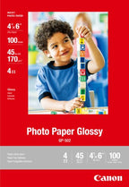 Canon 0775B022 Glossy 4x6 Photo Paper 100 Sheets