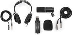 Zoom PodTrak P4 Podcast Recorder Bundle with Microphones