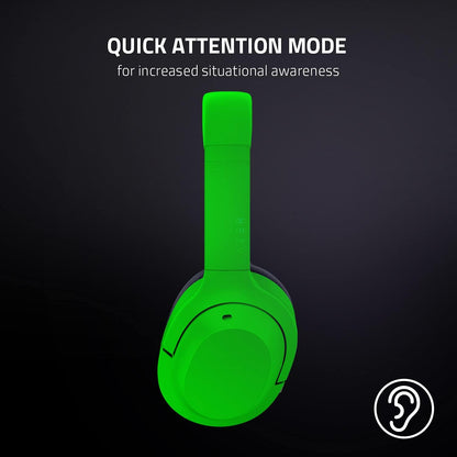 Razer Opus X Wireless ANC Low Latency Headset Green Renewed