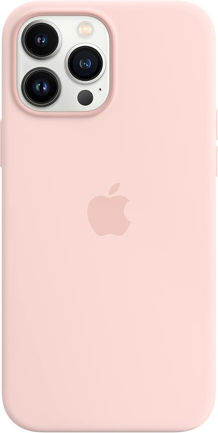 Apple MM2R3ZM/A iPhone 13 Pro Max Silicone Case Chalk Pink — main product image