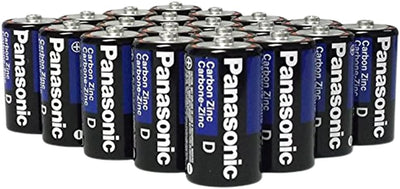 Panasonic Super Heavy Duty D Batteries - 24 Pack