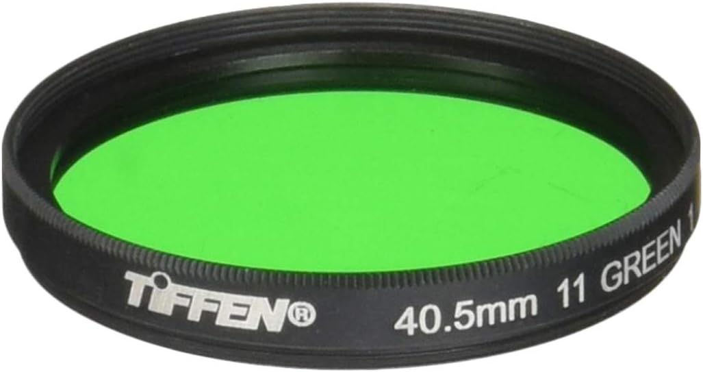 Tiffen 40511G1 40.5mm 11 Green 1 Filter Black and White Photography