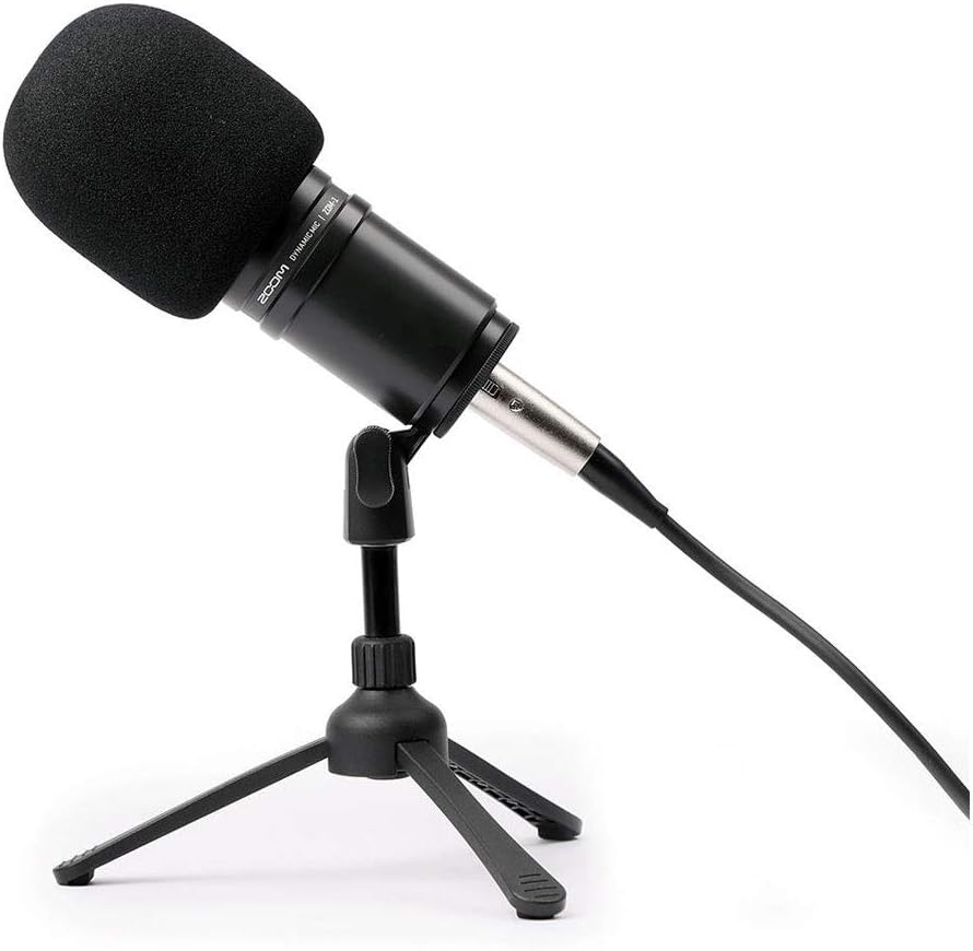 Zoom P4 PodTrak Portable Podcast Recorder Mic Bundle