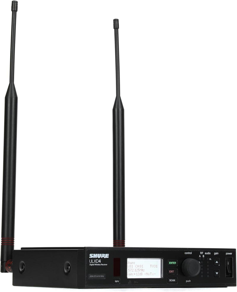 Shure ULXD4=-J50A ULX-D Digital Wireless Receiver — main product image