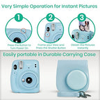 Fujifilm Instax Mini 11 Instant Camera - Sky Blue Bundle