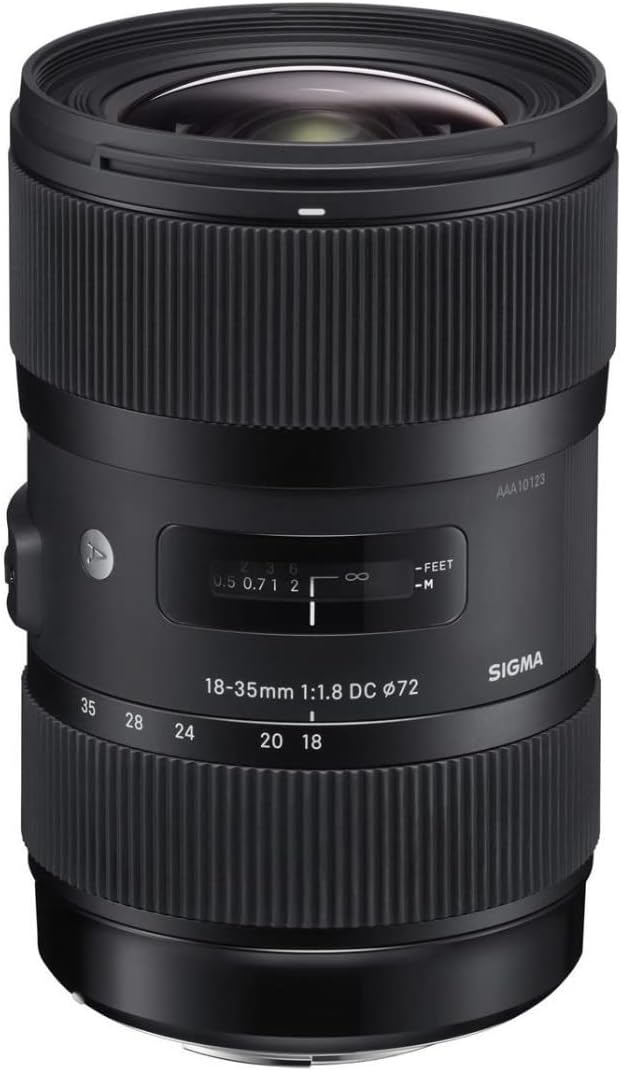 Sigma 18-35 F1.8 Canon Lens Bundle - Photography Kit