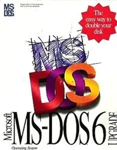 Microsoft MS-DOS 6 Upgrade 3.5" Disk