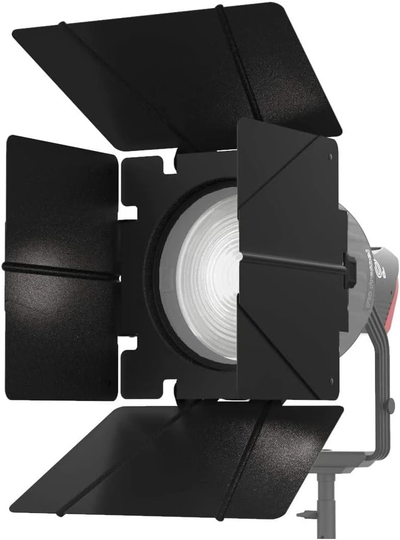 Aputure F10 Barn Doors LS 600D Pro Fresnel Lighting