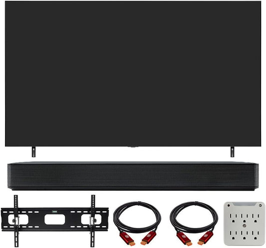 LG E28LG86NANO75UPA 86" NanoCell 4K UHD Smart TV Bundle