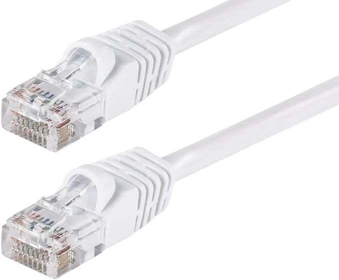 Monoprice 100139 Cat5e Ethernet Cable 14ft White RJ45 — main product image
