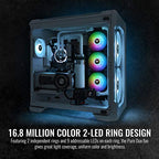 Thermaltake CL-F115-PL12SW-B Pure Duo 120mm ARGB Fan
