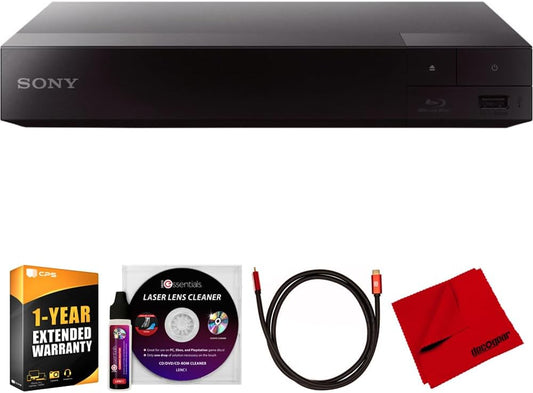 Sony E5SNBDPS1700 Streaming Blu-ray Player Bundle HDMI
