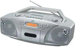 JVC RCEZ35 Portable Boombox CD Player Cassette AM/FM