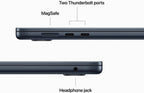Apple MacBook Air M2 15-inch 512GB SSD Midnight Renewed