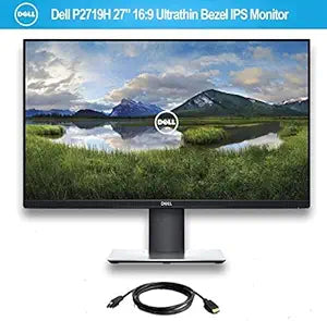 Dell P2719H 27" Ultrathin Bezel IPS Renewed Monitor