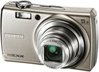 Fujifilm F200EXR 12MP Digital Camera 5x Zoom Silver