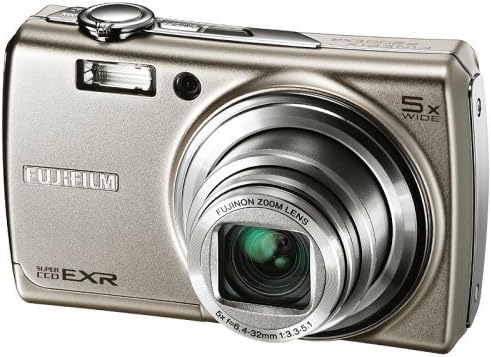 Fujifilm F200EXR 12MP Digital Camera 5x Zoom Silver
