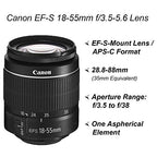 Canon EOS 250D Rebel SL3 DSLR 18-55mm Bundle