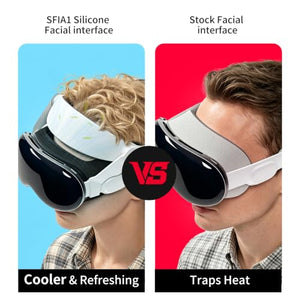 Globular Cluster Silicone Facial Interface for Apple Vision Pro