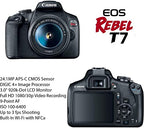 Canon EOS Rebel T7 DSLR Camera Bundle Renewed