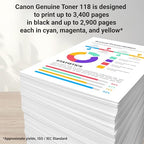 Canon 118 Black Toner Cartridge - imageCLASS Laser Printers