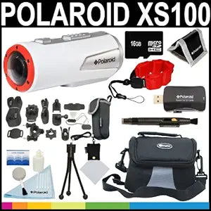 Polaroid AMZ-POLXS100K2 Extreme Edition Sports Action Camera Kit