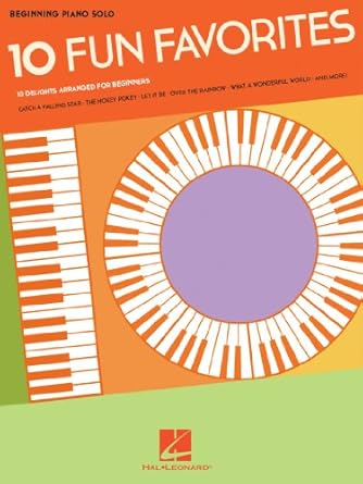 Hal Leonard 10 Fun Favorites Beginning Piano