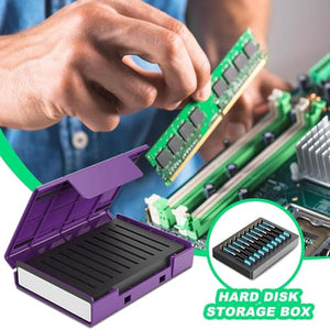 Generic Four-Bay Protective Hard Drive Carrying Case