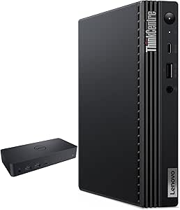 Lenovo 11DT002AUS-4376-239171 ThinkCentre Mini PC i5 8GB 256GB SSD + 2TB HDD with Dock